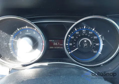 2013 Hyundai Sonata Gls from USA, damaged, VIN 5NPEB4AC9DH795798